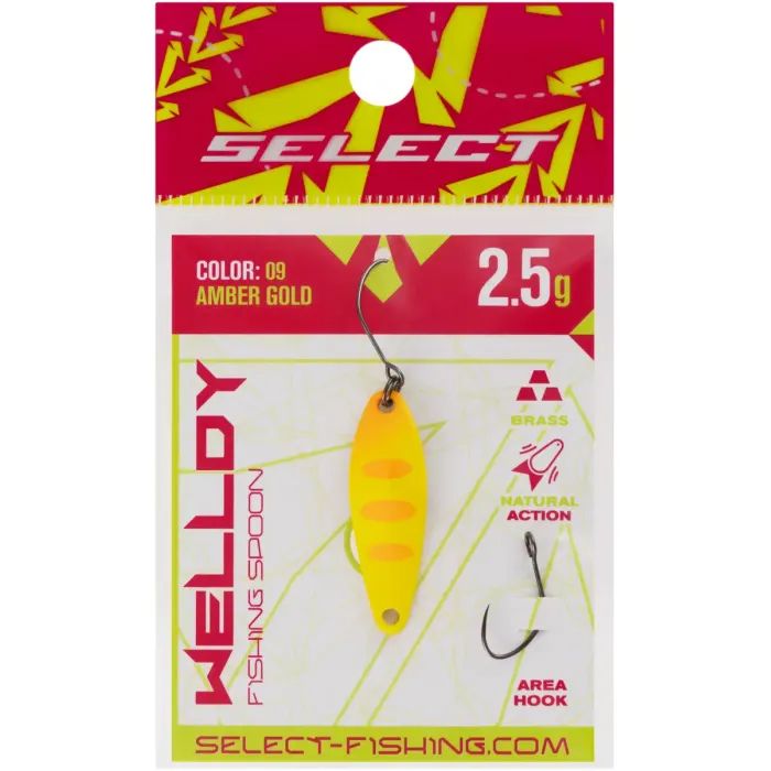 Блешня Select Welldy 2.5g 31mm 33 Rusty Greench (1870.81.16) зображення 2