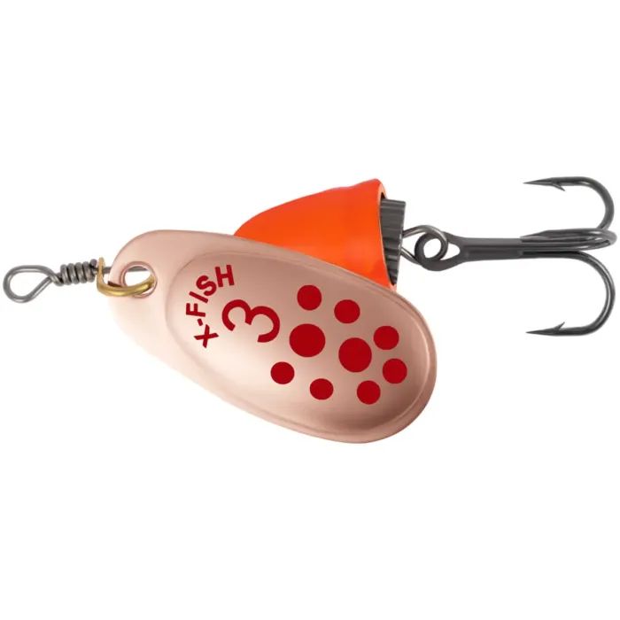 Блесна X-Fish Wolf 7g 3 Copper fire tiger (1917.05.66)