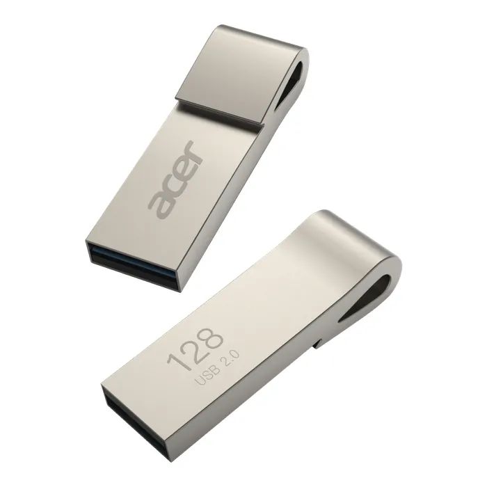 USB флеш накопитель Acer 128GB UF200 Silver USB 2.0 (BL.9BWWA.505) изображение 4