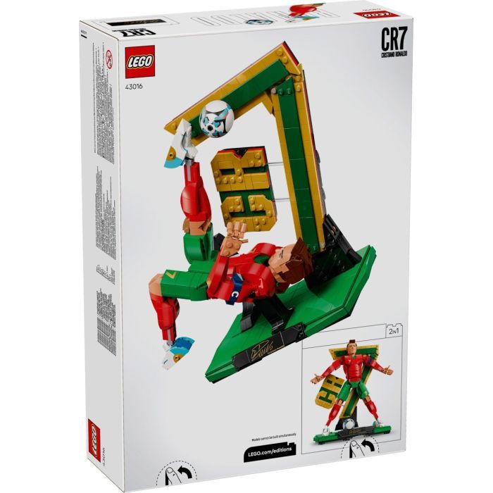 Конструктор LEGO Editions Football Криштиану Роналду — легенда футбола (43016) изображение 6