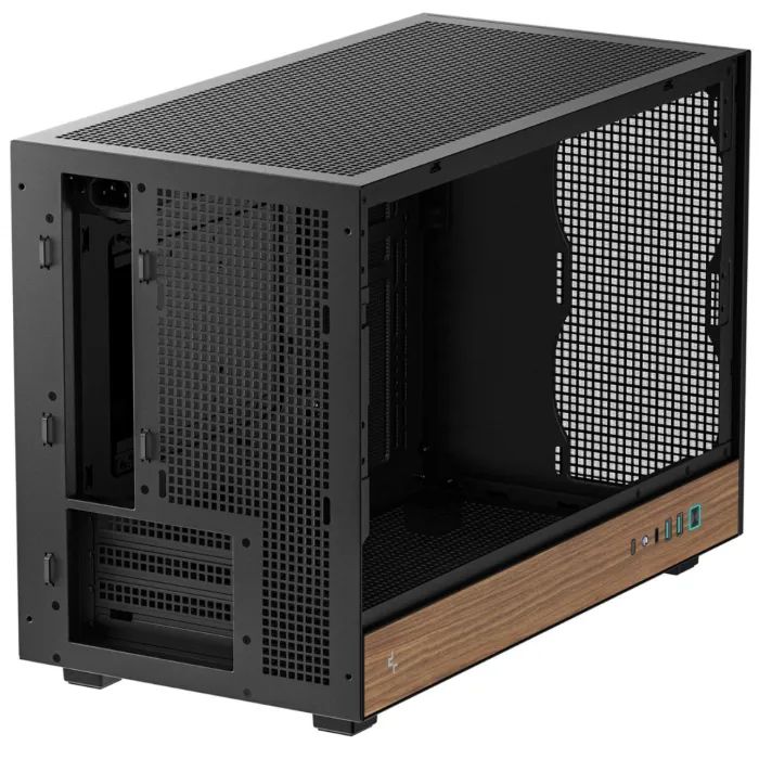 Корпус для ПК Deepcool CH260 Wood Black (R-CH260-BKNWM0-G-1) изображение 6
