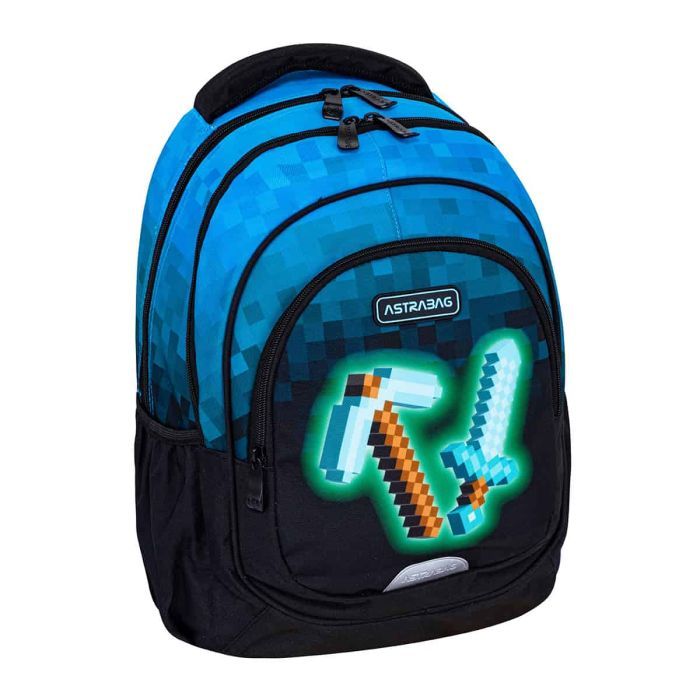 Рюкзак шкільний Astrabag AB330 BLUE PIXEL (502024092) зображення 3