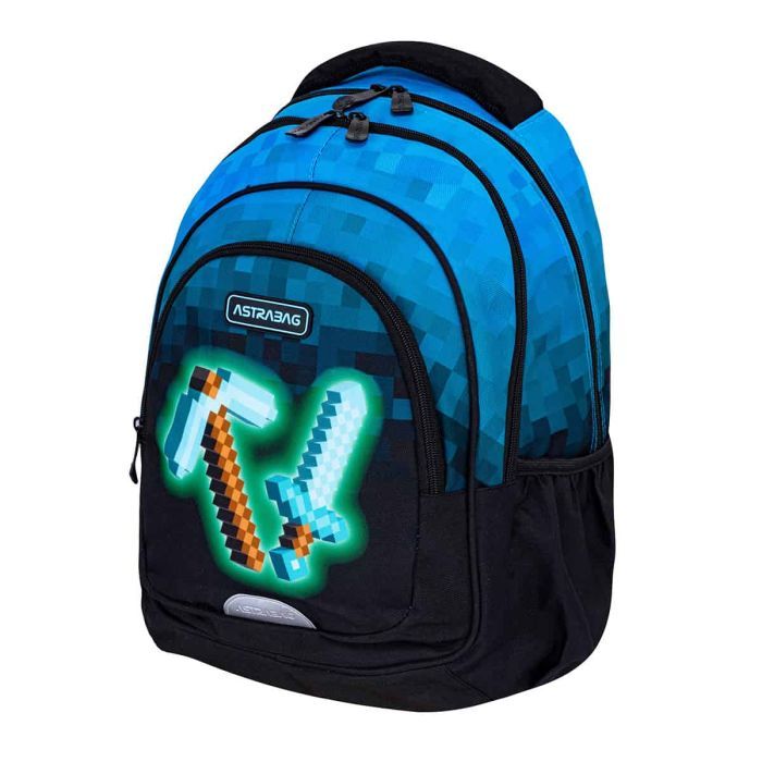 Рюкзак шкільний Astrabag AB330 BLUE PIXEL (502024092) зображення 4