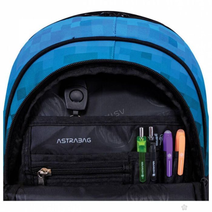 Рюкзак шкільний Astrabag AB330 BLUE PIXEL (502024092) зображення 6