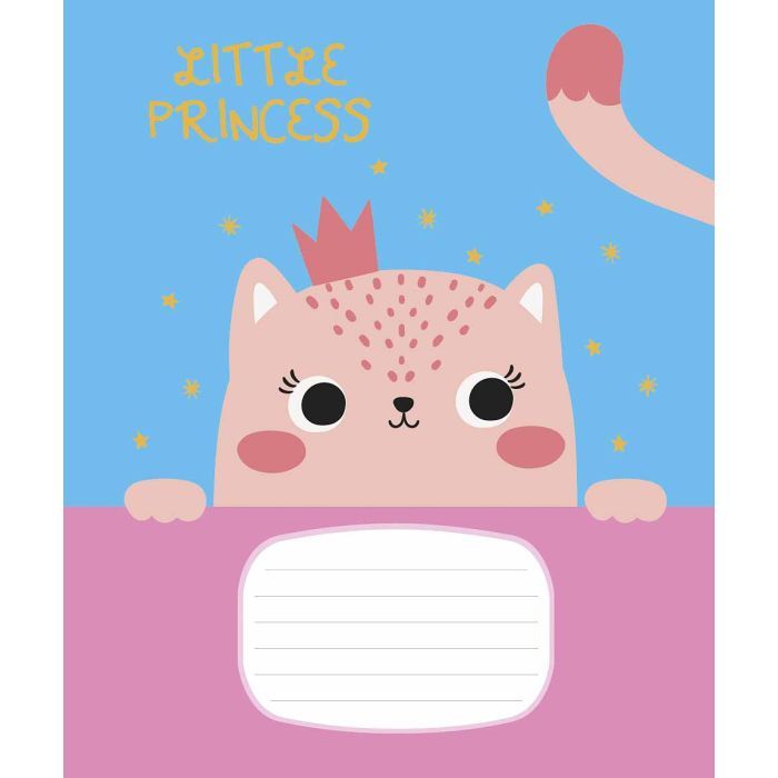 Зошит Школярик Star Little Princess 12 аркушів клітинка (012-3619K) зображення 2