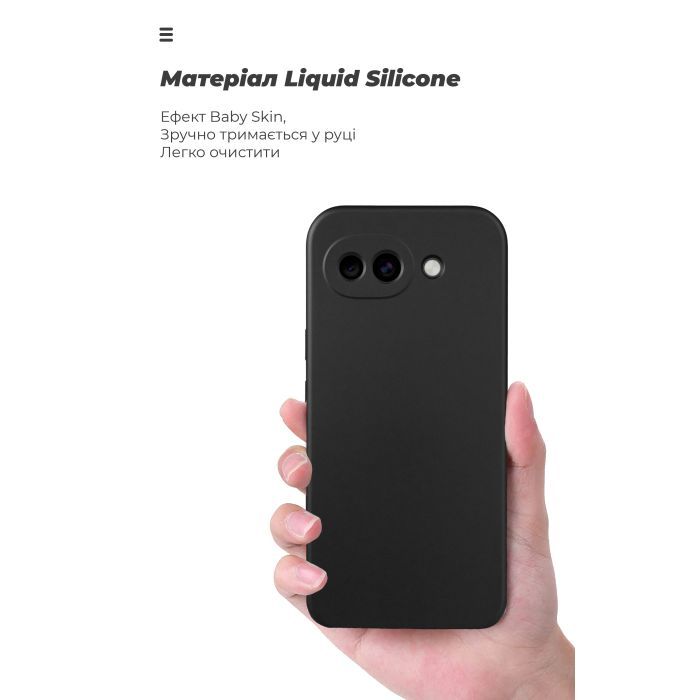 Чехол для мобильного телефона Armorstandart ICON Google Pixel 10a 5G Black (ARM90518) изображение 7