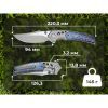 Нож Weknife Skynix Color (WE24087-2) изображение 8