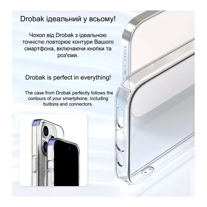 Чехол для мобильного телефона Drobak AirCase Apple iPhone 17 Air Camera cover (737304) изображение 2