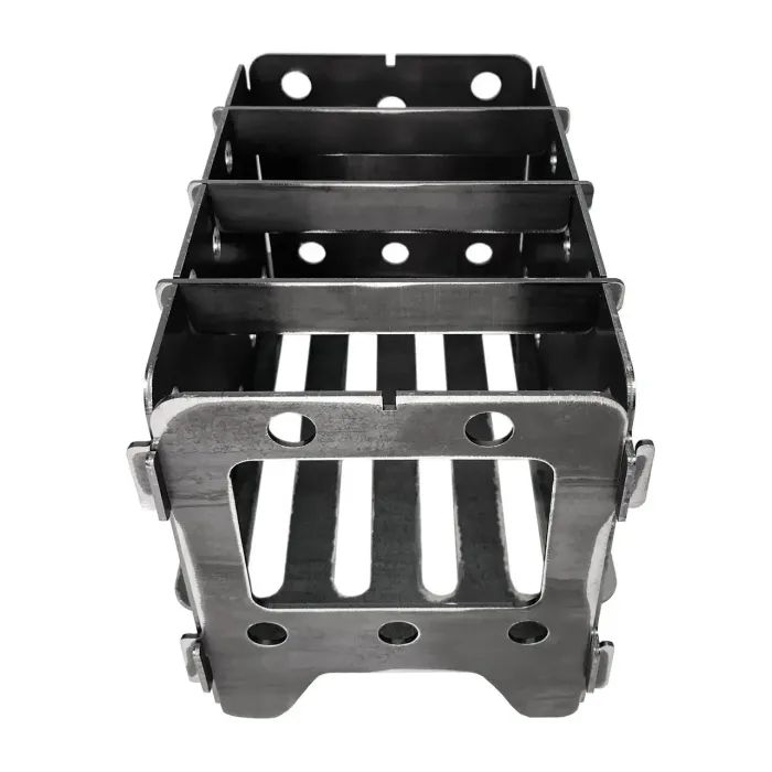 Печь-тресочница Metalzavod 21.3х15х15см 2мм велика (SHP-2L) изображение 3