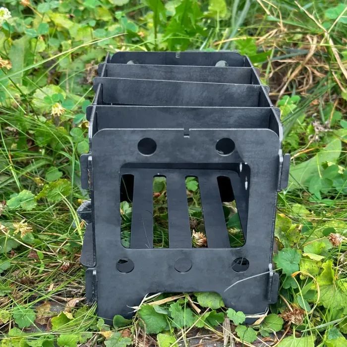 Печь-тресочница Metalzavod 21.3х15х15см 2мм велика (SHP-2L) изображение 6