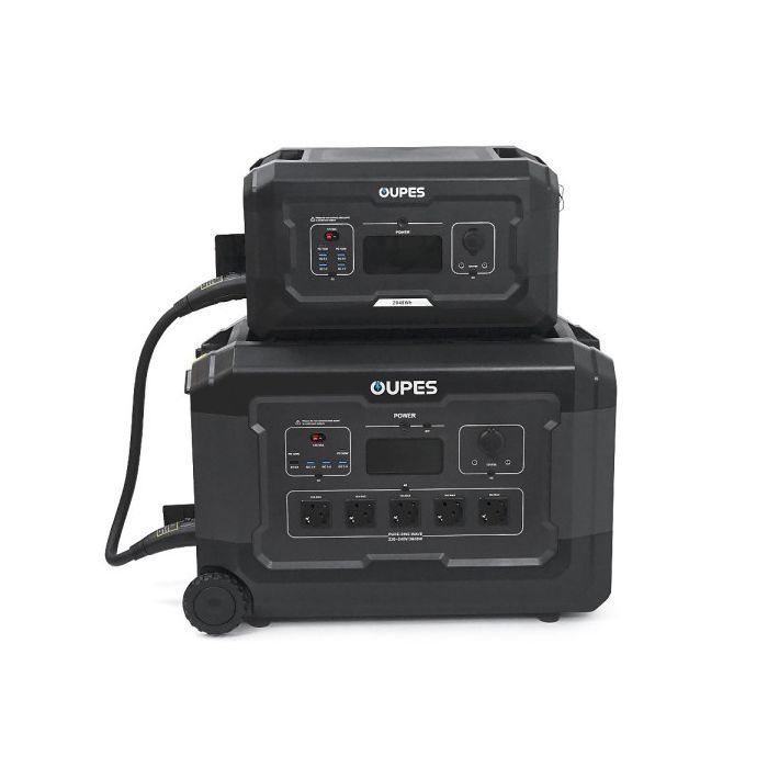 Зарядна станція SOUOP OUPES S3+S2, 3600W PEAK 7000W 5120Wh (OUPES S3+S2) зображення 2