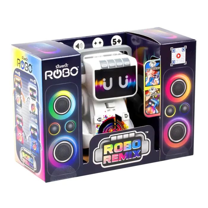 Интерактивная игрушка Silverlit Робо-Ремикс белый (88003) изображение 7