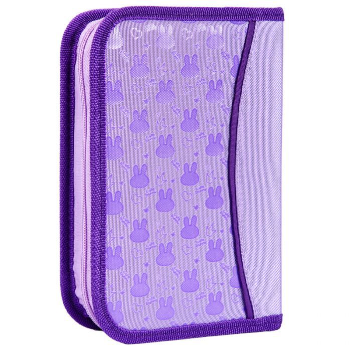 Пенал Yes твердий одинарний з двома клапанами Cute Bunny HP-04 (533740) зображення 3