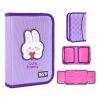 Пенал Yes твердий одинарний з двома клапанами Cute Bunny HP-04 (533740)