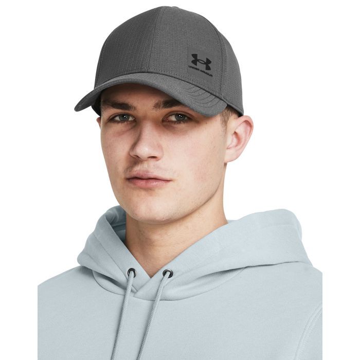 Кепка Under Armour UA M Iso-chill Armourvent Adj cірий 1383440-025 OSFM (196885567063) зображення 3