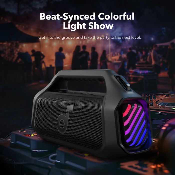 Акустическая система Anker SoundCore Boom 2 Plus Black (A3134011) изображение 6