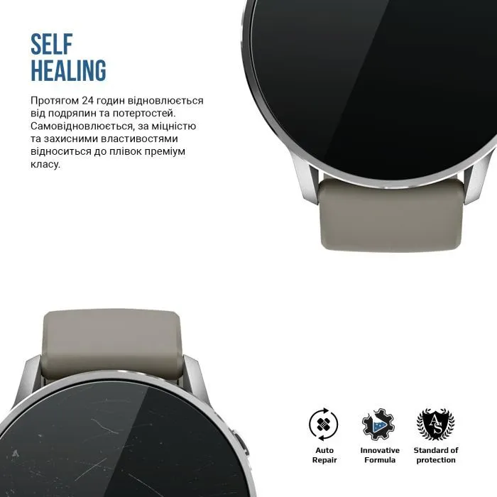 Пленка защитная Armorstandart Matte hydrogel Garmin Venu 4 45mm 6 pcs (ARM92034) изображение 3