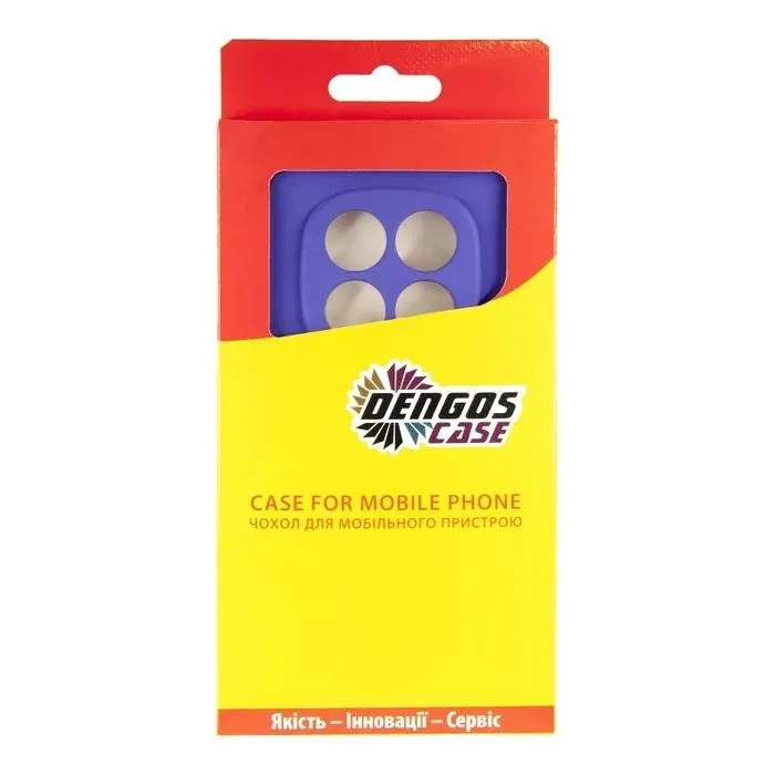 Чехол для мобильного телефона Dengos Carbon Cover + Glass Xiaomi Redmi Note 15 Purple (DG-KM-190) изображение 6