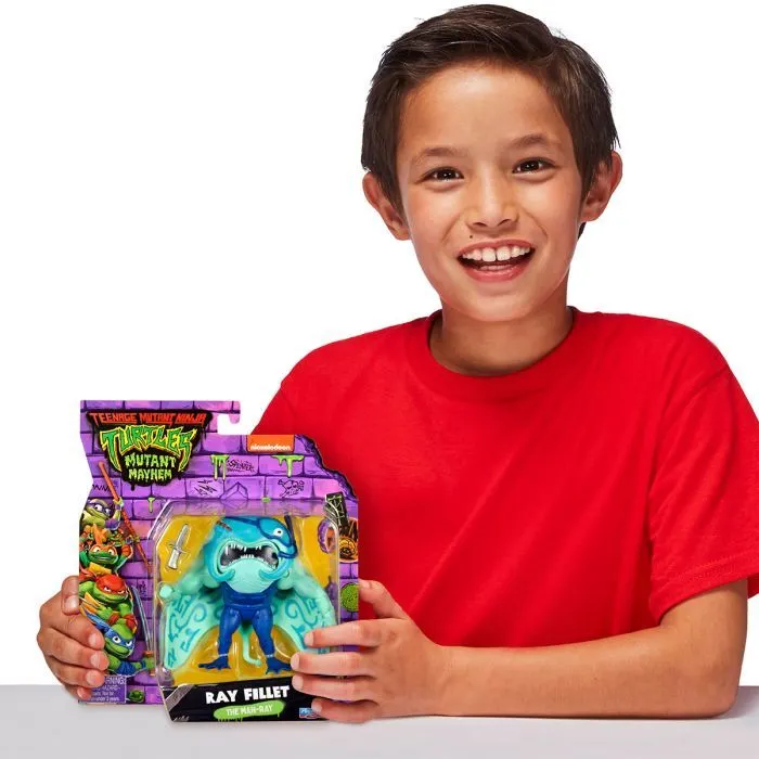 Фигурка TMNT Черепашки-ниндзя Рэй Филлет (83308) изображение 6