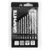 Набор сверл Graphite по металлу, HSS-G, 2–8мм, кейс, 13шт (54T940) изображение 7