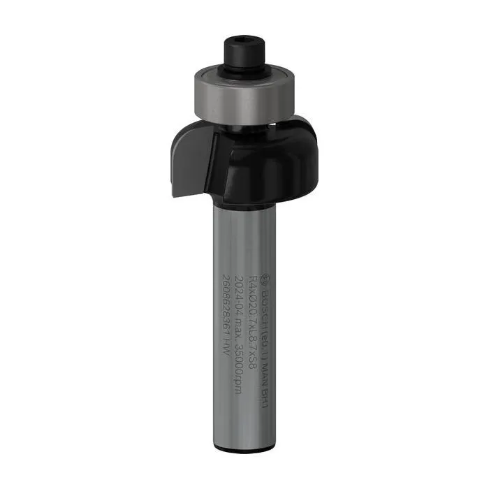Фреза Bosch Professional, Std S8, профільна E, R4, D20.7, L9 (2.608.628.361)