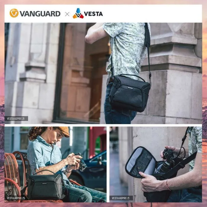 Фото-сумка Vanguard Vesta Aspire 25 Navy (DAS301283) изображение 14