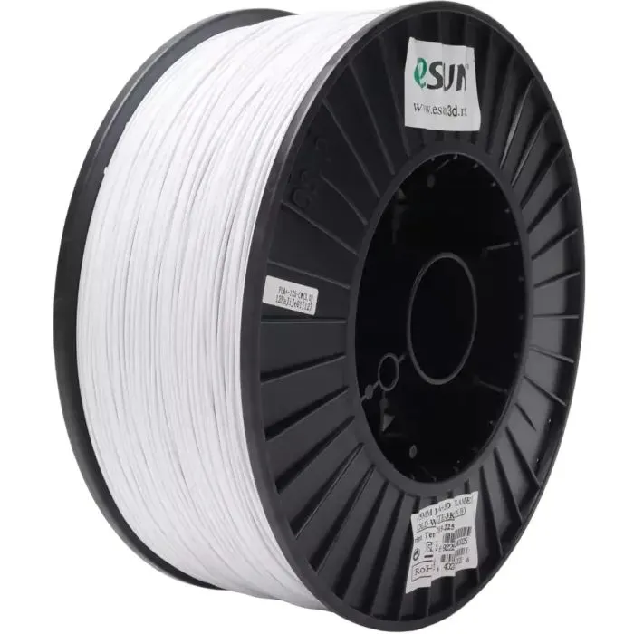 Пластик для 3D-принтера eSUN PLA+ 1,75mm 3kg Cold White (PLA+175CW3)