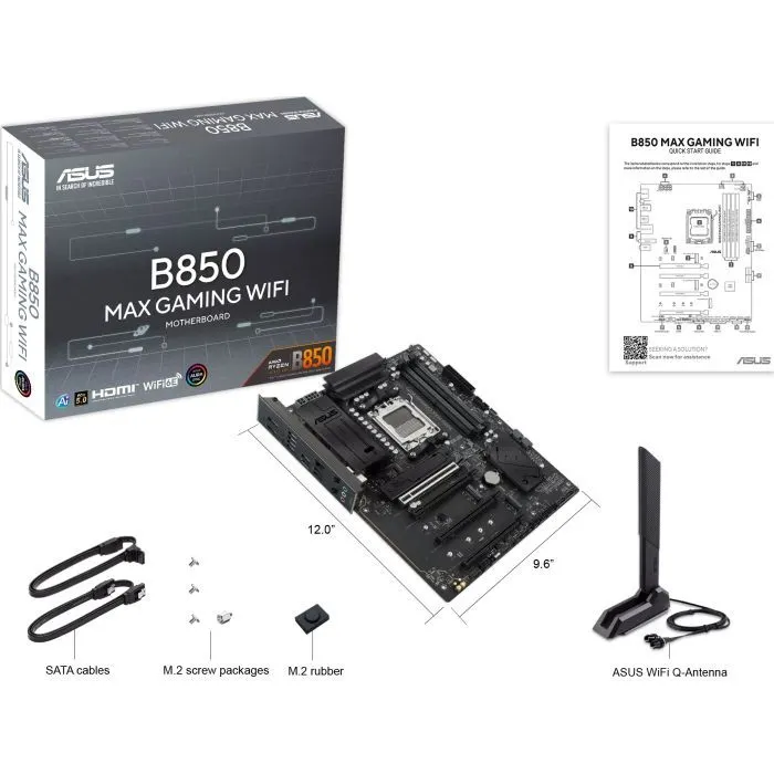 Материнская плата ASUS B850 MAX GAMING WIFI изображение 8