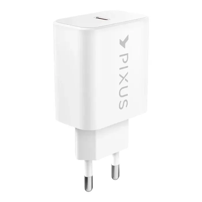 Зарядний пристрій Pixus 1xUSB-C PD20W GaN (4897058532555)