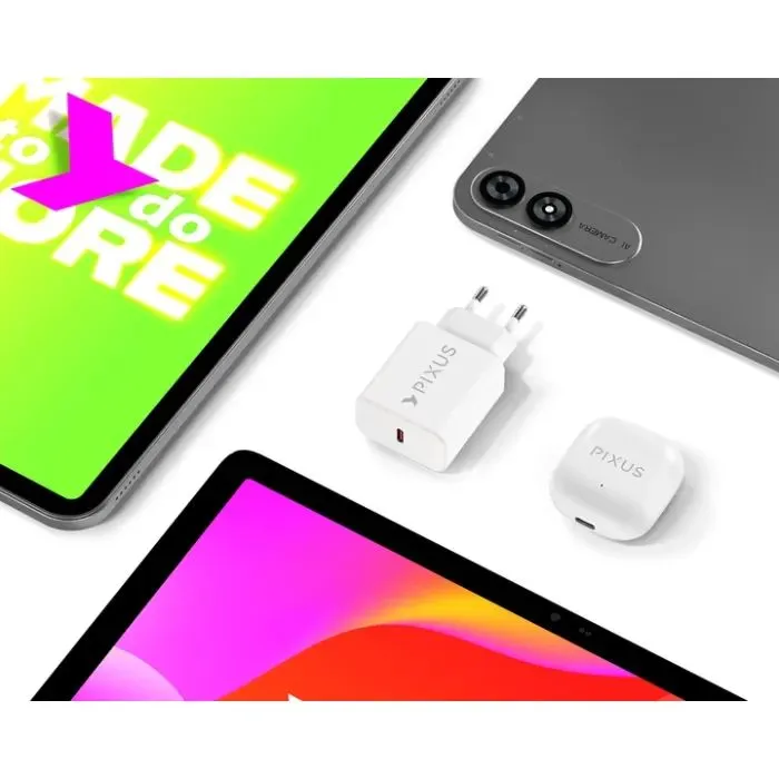 Зарядний пристрій Pixus 1xUSB-C PD20W GaN (4897058532555) зображення 5