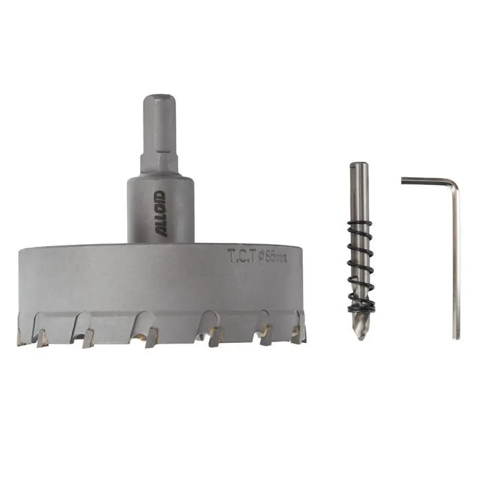Сверло Alloid Base, корончате, твердосплавне, по металу, 85мм (TS-10085) изображение 3