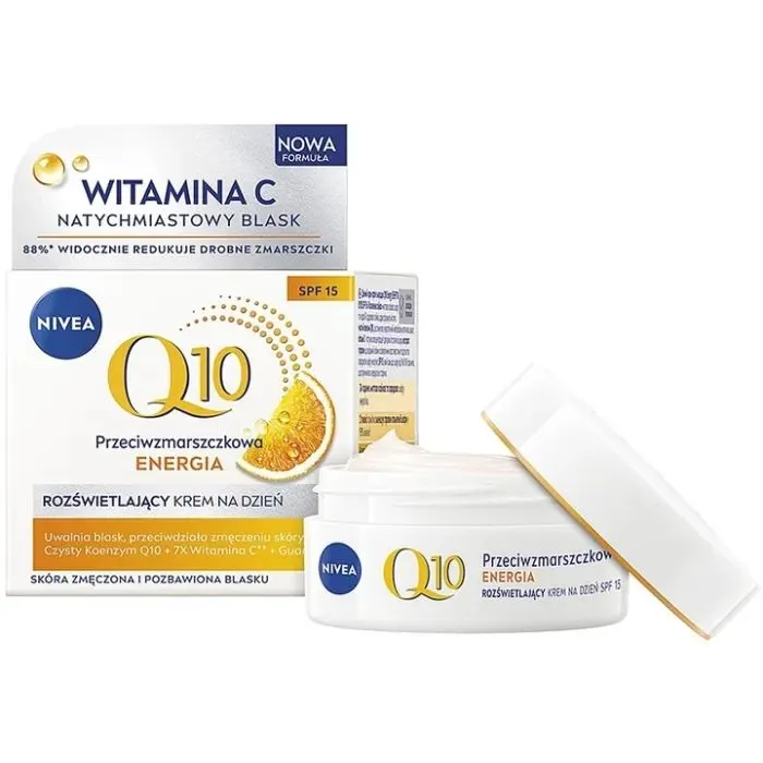 Крем для лица Nivea Q10 Energy SPF 15 50 мл (5900017100692)