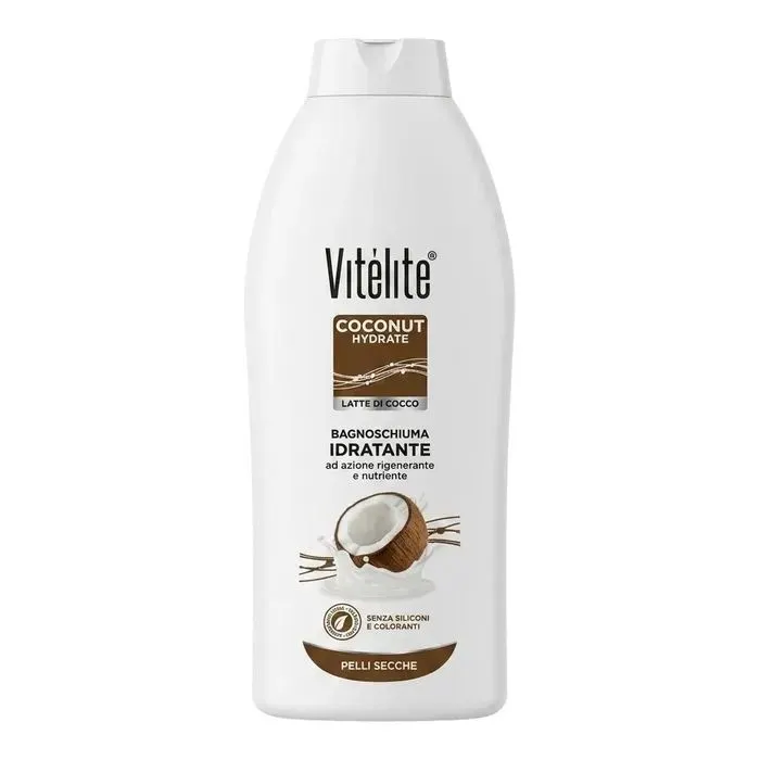 Гель для душу Vitelite Зволожувальний З кокосовим молоком 1 л (8033993192614)