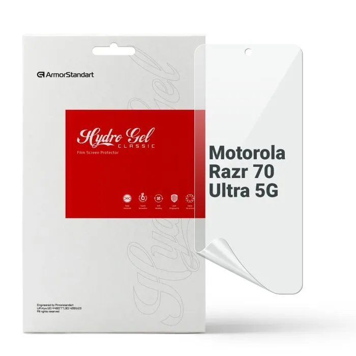 Пленка защитная Armorstandart hydrogel Motorola Razr 70 Ultra 5G (ARM92803)
