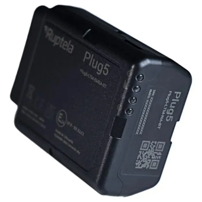 GPS-трекер для авто Ruptela Smart OBD Tracker Plug5 (Plug5-LTM-EMEA-BT) зображення 4