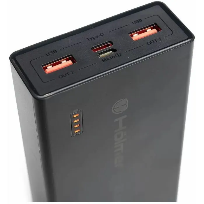 Батарея универсальная Hölmer NRG-01 Rabbit 20000mAh 22.5W Black (NRG-01 Rabbit) изображение 6