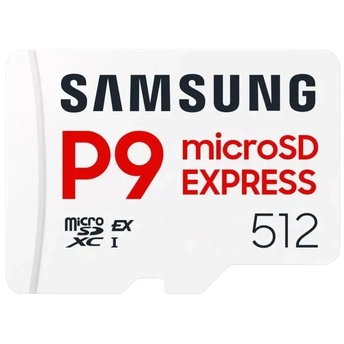 Карта памяти Samsung 512GB microSDXC class 10 UHS-I U3 V30 P9 Express (MB-MK512T/WW)