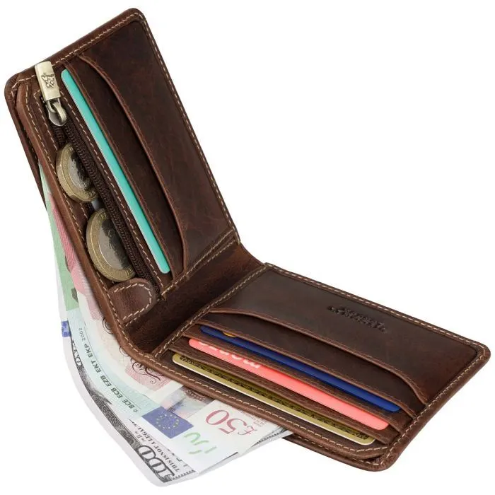 Кошелек Visconti VT96 Rocco Chestnut Brown (VT96 CHT/BRN) изображение 5