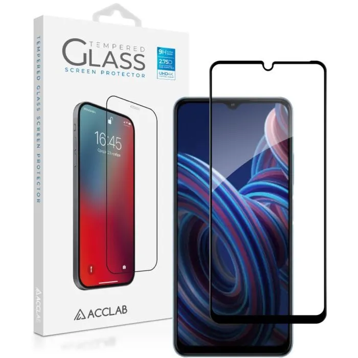 Скло захисне ACCLAB Full Glue ZTE Blade A72 Black (1283126545542) зображення 2
