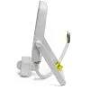 Прожектор Videx F5 20W 3000-5000-6500K з датчиком руху 230V White (VL-F5-020CW-S) зображення 3