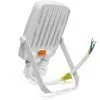 Прожектор Videx F5 20W 3000-5000-6500K з датчиком руху 230V White (VL-F5-020CW-S) зображення 4