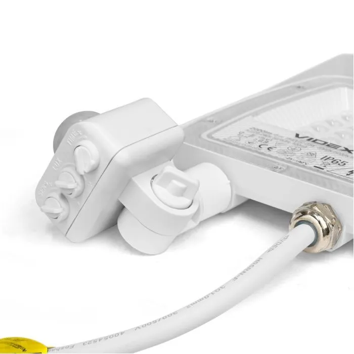 Прожектор Videx F5 20W 3000-5000-6500K з датчиком руху 230V White (VL-F5-020CW-S) зображення 8