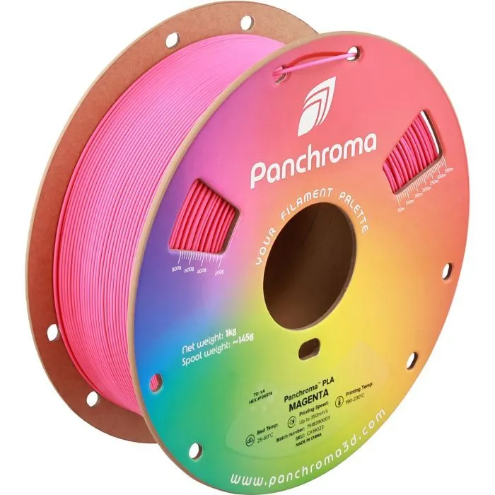Пластик для 3D-принтера Polymaker PLA Panchroma 1,75mm 1kg Magenta (CA19023)