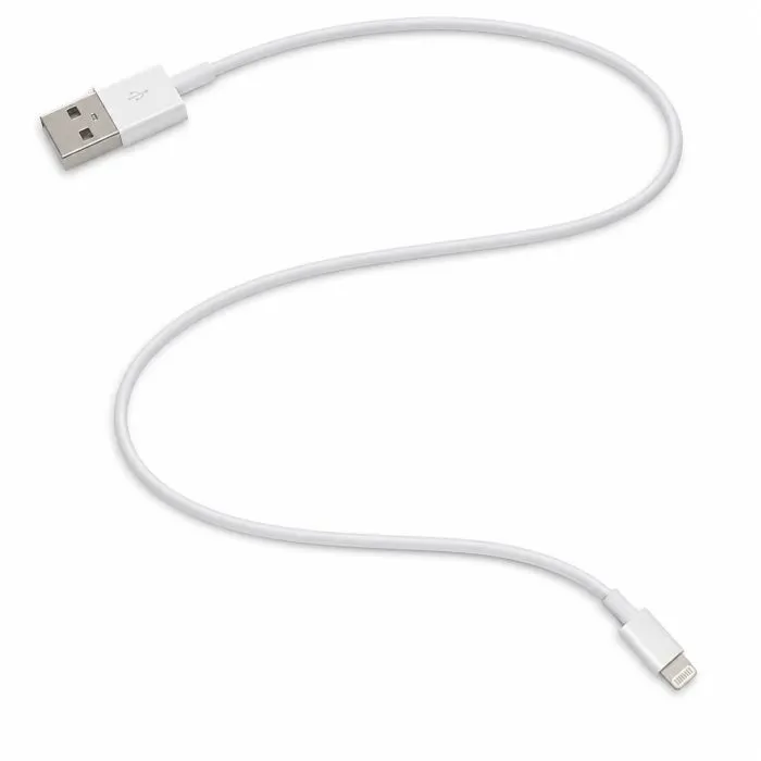 Дата кабель USB 2.0 AM to Lightning 1.0m 2.4A white XoKo (XK-CUL-100-WH) изображение 2