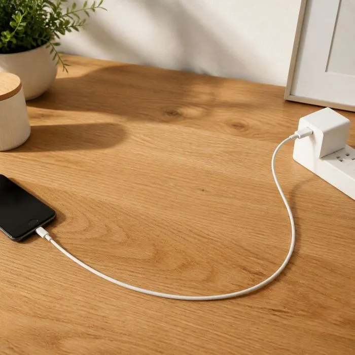 Дата кабель USB 2.0 AM to Lightning 1.0m 2.4A white XoKo (XK-CUL-100-WH) изображение 5