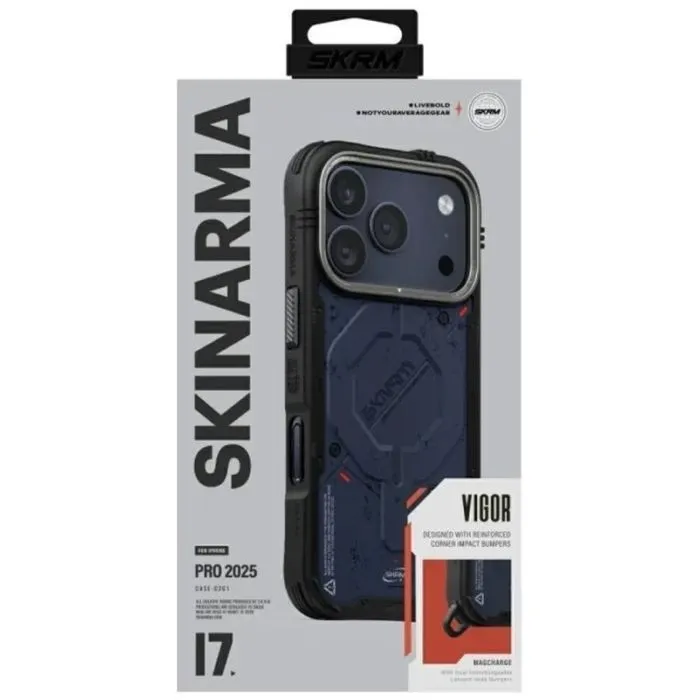 Чохол до мобільного телефона Skinarma Vigor MagSafe iPhone 17 Pro Blue (8886461249408) зображення 3