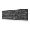 Клавиатура REAL-EL RK-725W Wireless/Bluetooth Black (EL123100061) изображение 3