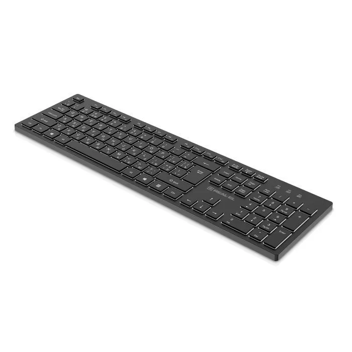 Клавиатура REAL-EL RK-725W Wireless/Bluetooth Black (EL123100061) изображение 4
