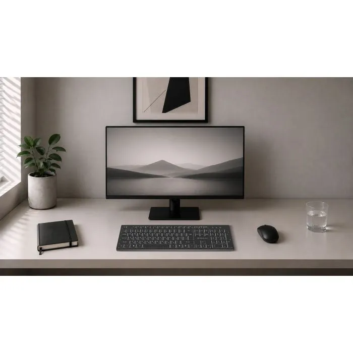 Клавиатура REAL-EL RK-725W Wireless/Bluetooth Black (EL123100061) изображение 9