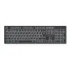Клавиатура REAL-EL RK-725W Wireless/Bluetooth Black (EL123100061)